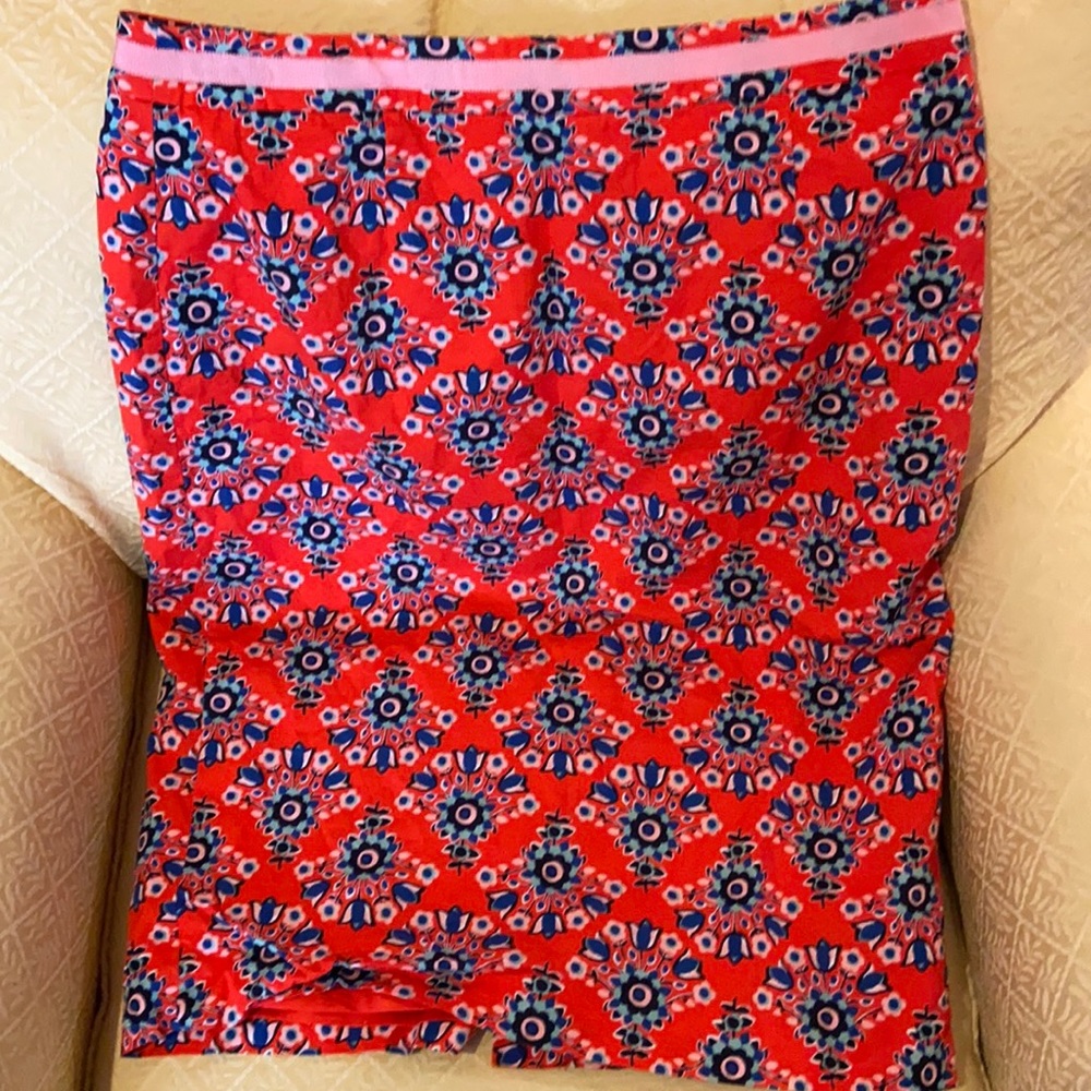 Boden print skirt 12L